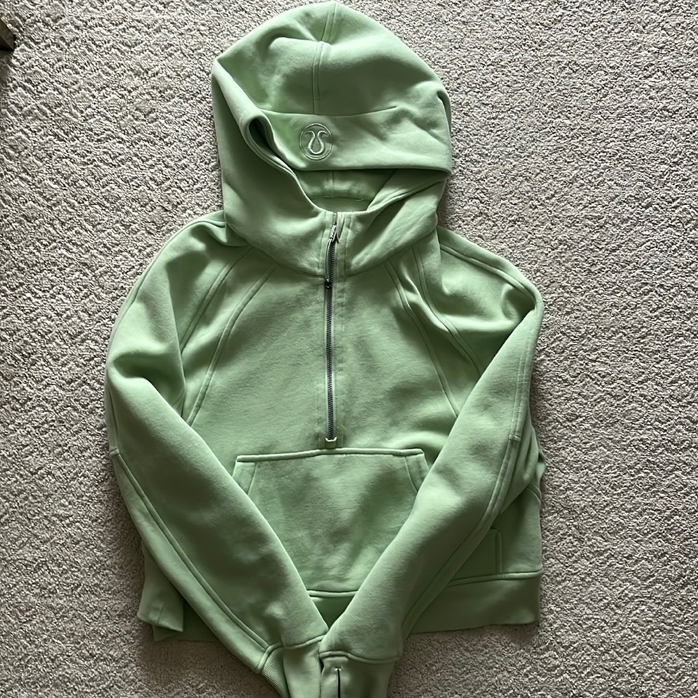 Lululemon scuba oversized half zip hoodie